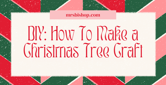 My little ribbon tree: How To Make a Christmas Tree