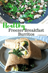 Healthy Freezer Breakfast Burritos – Mrs. Bishop