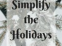 Simplifying the Holidays
