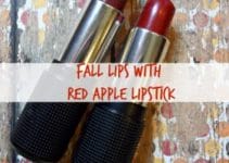 Favorite Fall Lips with Red Apple Lipstick- Mrs. Bishop