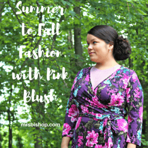 Summer to Fall Fashion Trends from Pink Blush- Mrs. Bishop