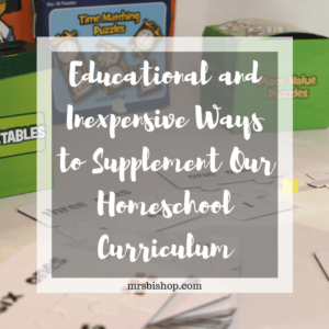 Ways to Supplement Our Homeschool Curriculum with Oriental Trading