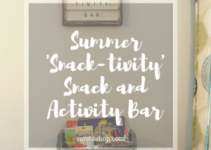 Summer {Snack-tivity} Snack and Activity Bar- Mrs. Bishop