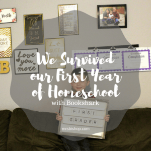 We Survived our First Year of Homeschool – Mrs. Bishop