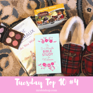 Tuesday Top 10 Favorite Things #4 – Mrs. Bishop
