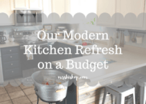 Our Modern Kitchen Refresh on a Budget – Mrs. Bishop