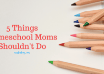 5 Things Homeschool Moms Shouldn’t Do – Mrs. Bishop